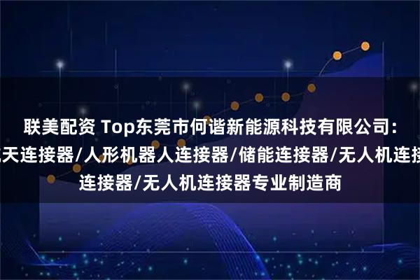 联美配资 Top东莞市何谐新能源科技有限公司：充电枪/航空航天连接器/人形机器人连接器/储能连接器/无人机连接器专业制造商